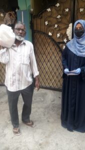 Distribution of Ration Kits during Lockdown